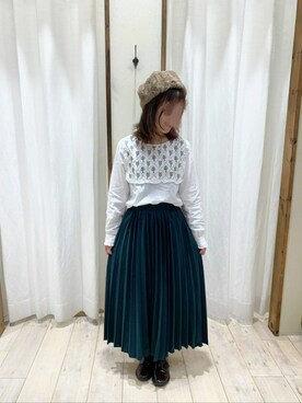 もこさん（レディース・160cm）の秋コーディネート