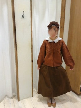 もこさん（レディース・160cm）の秋コーディネート