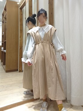 もこさん（レディース・160cm）の春コーディネート