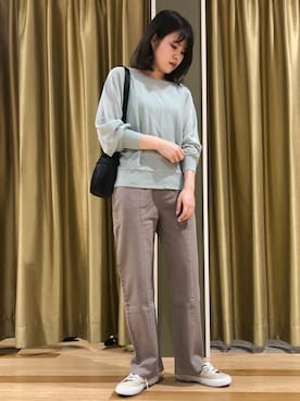 「anello（アネロ）のアイテム」を使った、むこさんさん（レディース・162cm）の春コーディネート