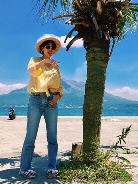 aiさん（レディース・164cm）の春コーディネート