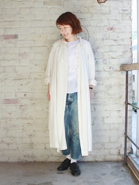 「JOURNAL STANDARD LUXE（ジャーナルスタンダード　ラックス）のアイテム（ワンピース/ドレス）」を使った、Y.Yさん（レディース・159cm）の春コーディネート