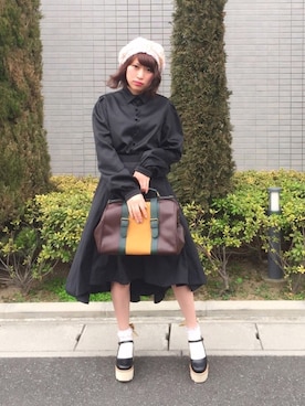 みぃさん（レディース・157cm）の冬コーディネート