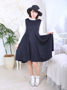 みぃさん（レディース・157cm）の夏コーディネート