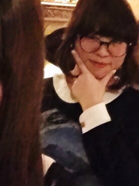 「Grimoire（グリモワール）のアイテム（ワンピース/ドレス）」を使った、imoさん（レディース・151cm）の冬コーディネート