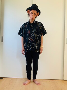 「アロハシャツ」｜Business Monkeezさん（メンズ・165cm）の秋コーディネート