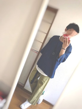 しょう☀︎さん（メンズ・170cm）の春コーディネート