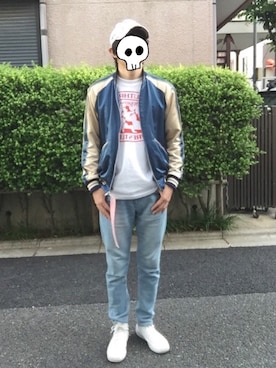 「岡本太郎」｜taishi d.cさん（メンズ・173cm）の春コーディネート