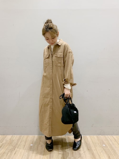 Earth Music Ecologyfukaさんのワンピースを使ったコーディネート Zozotown