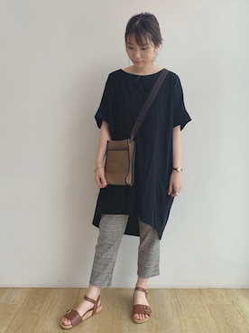 chaki さん（レディース・159cm）の夏コーディネート