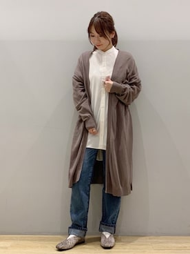 chaki さん（レディース・159cm）の秋コーディネート