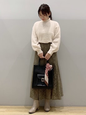 chaki さん（レディース・159cm）の秋コーディネート