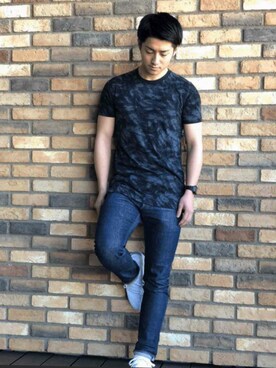 @hideさん(メンズ・172cm)の春コーディネート