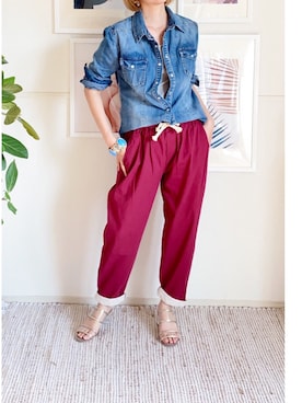 「margot（マルゴ）のアイテム（パンツ）」を使った、parishsstoreさん（レディース・158cm）の夏コーディネート