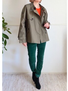 「BELAIR」｜parishsstoreさん（レディース・158cm）の秋コーディネート