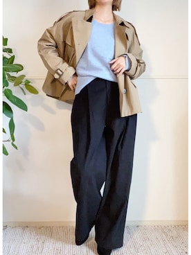 「BELAIR」｜parishsstoreさん（レディース・158cm）の秋コーディネート