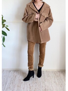 「BELAIR」｜parishsstoreさん（レディース・158cm）の冬コーディネート