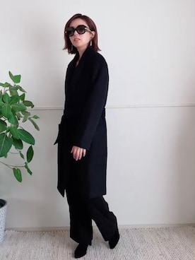 「BELAIR」｜parishsstoreさん（レディース・158cm）の冬コーディネート