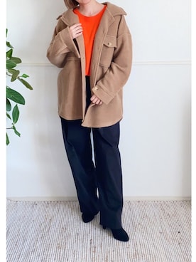 「BELAIR」｜parishsstoreさん（レディース・158cm）の冬コーディネート