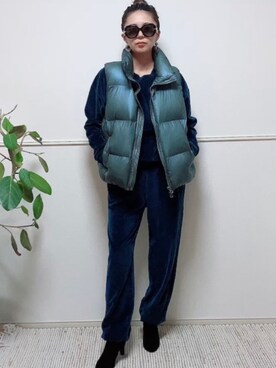 「margot（マルゴ）のアイテム」を使った、parishsstoreさん（レディース・158cm）の冬コーディネート