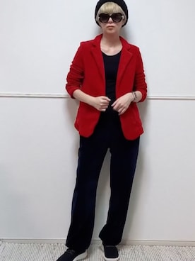 「margot（マルゴ）のアイテム」を使った、parishsstoreさん（レディース・158cm）の冬コーディネート