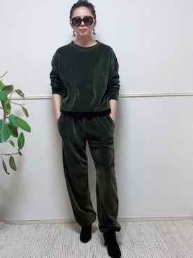 「margot（マルゴ）のアイテム」を使った、parishsstoreさん（レディース・158cm）の冬コーディネート