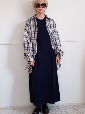 「margot（マルゴ）のアイテム」を使った、parishsstoreさん（レディース・158cm）の冬コーディネート