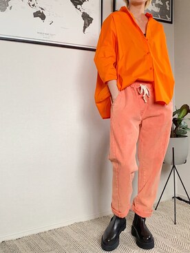 「margot（マルゴ）のアイテム」を使った、parishsstoreさん（レディース・158cm）の春コーディネート