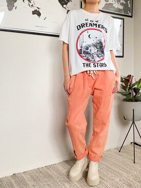 「margot（マルゴ）のアイテム」を使った、parishsstoreさん（レディース・158cm）の春コーディネート