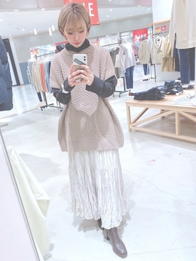 chinaさん（レディース・159cm）の冬コーディネート