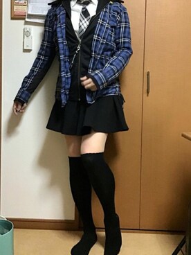 マウンテンパーカーを使った 制服風コーデ のメンズ人気ファッションコーディネート Wear