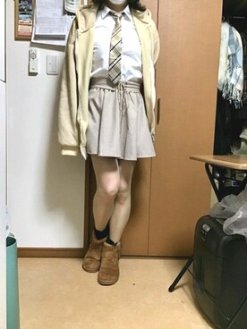 マウンテンパーカーを使った 制服風コーデ のメンズ人気ファッションコーディネート Wear