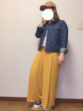 ｲｼｶﾜさん（レディース・153cm）の春コーディネート