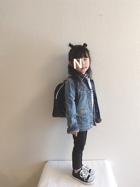 NATSUさん（キッズ・100cm）の春コーディネート