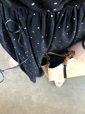 「SOLUDOS（ソルドス）のアイテム」を使った、ちーさん（レディース・153cm）の夏コーディネート