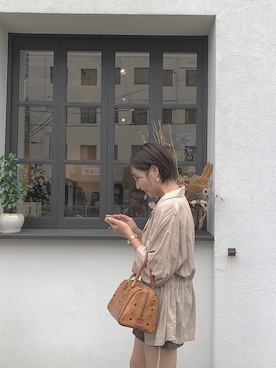 「アイテム（ピアス（両耳用））」を使った、みやたらこさん（レディース・163cm・20代）の秋コーディネート