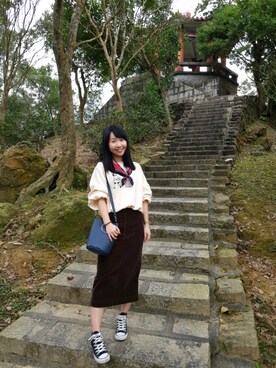 張蘋さんのコーディネート