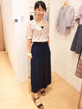 張蘋さんのコーディネート