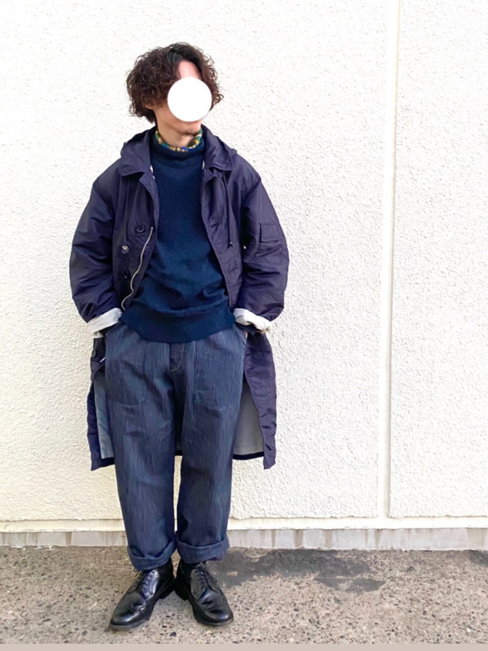 45R（フォーティファイブアール）の「厚ナイロンの908ミリタリーコート