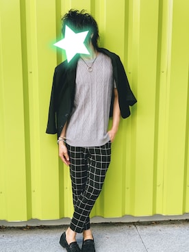 「Saint Laurent（サンローラン）のアイテム（ジャケット/アウター）」を使った、あ きさん（メンズ・170cm）の秋コーディネート