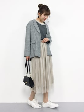 やまちゃんさん（レディース・167cm）の春コーディネート