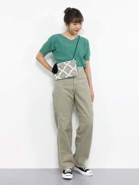 Lee リー のその他パンツを使った ペインターパンツ のレディース人気ファッションコーディネート ユーザー ショップスタッフ Wear