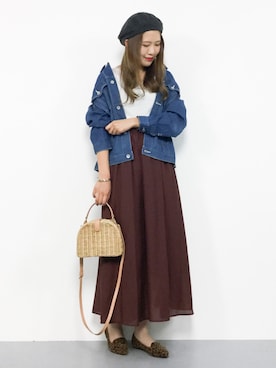 やまちゃんさん（レディース・167cm）の春コーディネート