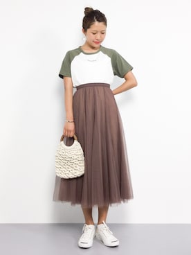 やまちゃんさん（レディース・167cm）の夏コーディネート