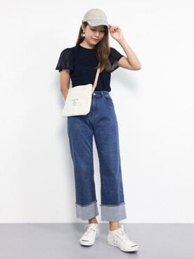 やまちゃんさん（レディース・167cm）の夏コーディネート