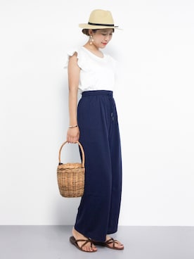 やまちゃんさん（レディース・167cm）の夏コーディネート