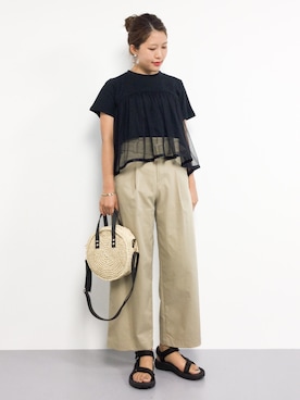 やまちゃんさん（レディース・167cm）の夏コーディネート