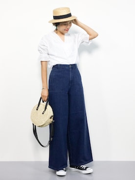 やまちゃんさん（レディース・167cm）の夏コーディネート