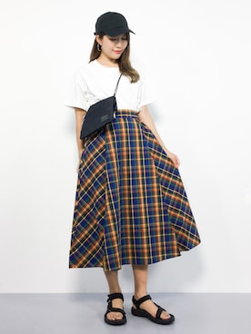 やまちゃんさん（レディース・167cm）の夏コーディネート