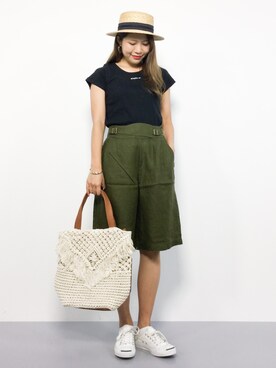 やまちゃんさん（レディース・167cm）の夏コーディネート